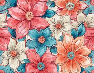 Beautiful Colorful textile design Vector, eye catching design 