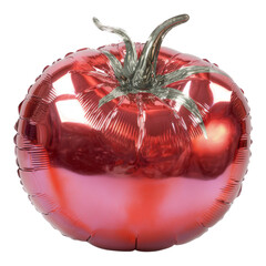 Shiny Transparent Balloon in the Shape of Tomato
