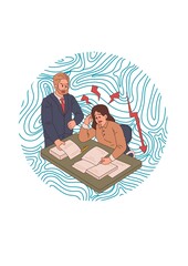 office women who are tired and weary of work problems