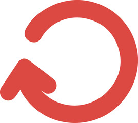 Red Arrow Icon Set – Direction, Navigation, Pointer, Guide Symbols