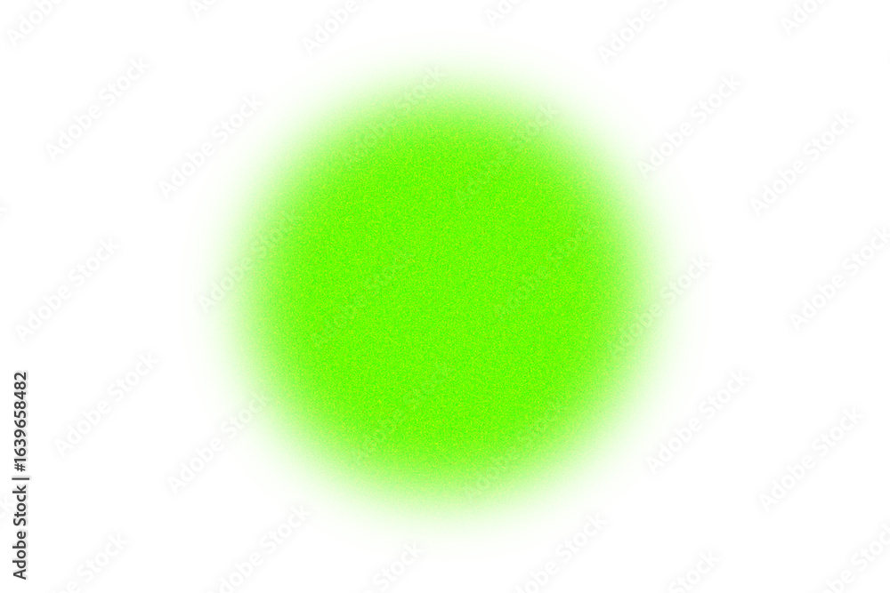 Poster abstract blurry green circle shape noise texture design overlay element