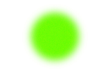 Abstract blurry green circle shape noise texture design overlay element