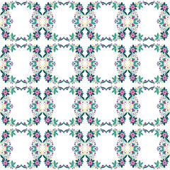 floral background with butterflies