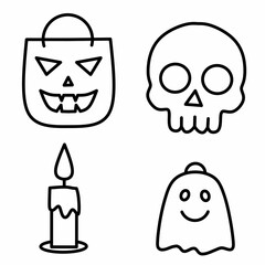Spooky Icons for Halloween Prep