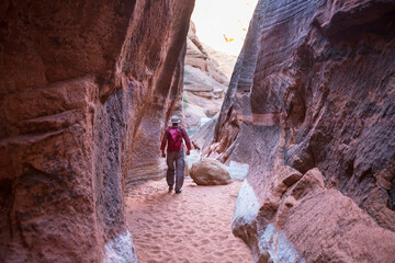 Naklejka premium Slot canyon
