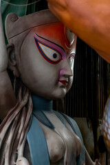 The hidden goddess durga and the moments from Kumartuli