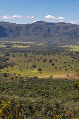 mirante na cidade Cavalcante, Estado de Goi&aacute;s, Brasil, regi&atilde;o da chapada dos veadeiros