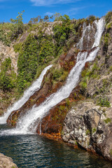 Cachoeira na cidade Cavalcante, Estado de Goiás, Brasil, região da chapada dos veadeiros