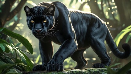 Iconic Black Panther.
