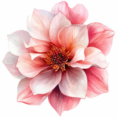 Vector flower for decoration generative AI