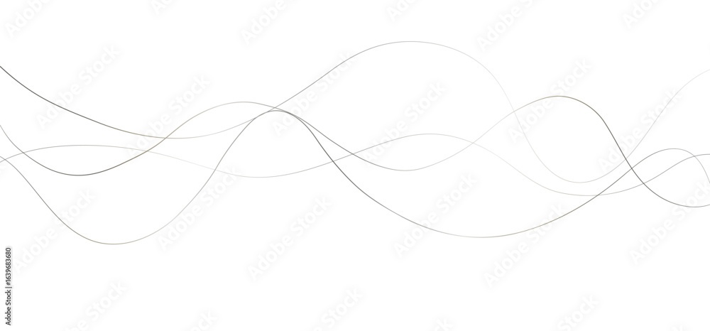 Poster abstract gray wave design for backgrounds this elegant abstract image featuresinterwoven, flowing gr