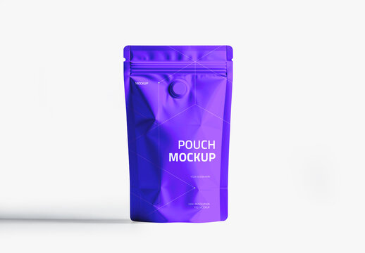 High-Resolution Stand-Up Pouch Mockup
