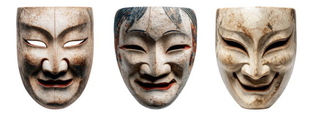 Traditional Masks Showcase Unique Artistic Styles and Cultures