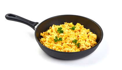 frying pan with vegetables