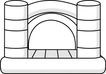 Inflatable castle bounce house (1)