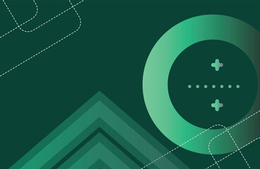 Abstract gradient  background with circle shapes on it