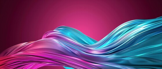 Pink and Blue futuristic gradient Colors Background.