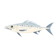 Detailed illustration of a spotted fish.