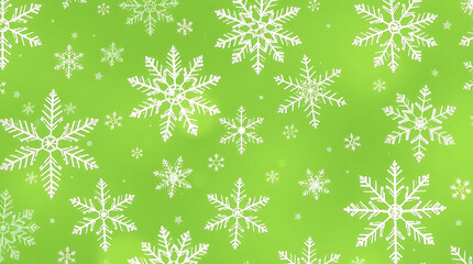 A festive Christmas seamless pattern with beautiful snowflakes is a perfect winter holiday design