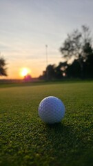 golf ball on tee