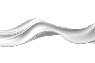 Milk splash wave isolated on white background
