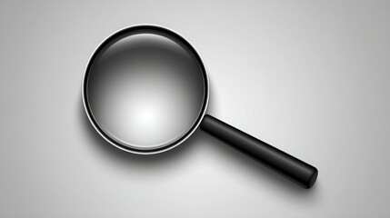 Magnifying glass focused on document symbolizing the concept of redefining scope and reframing project inclusion criteria
