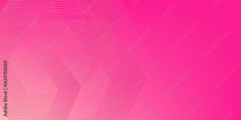 Poster abstract hexagon background with red pop art pattern in comic style. colorful hexagon vector illustr