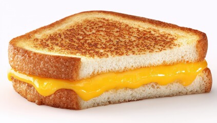 Crispy Grilled Cheese Sandwich With Melted Cheese