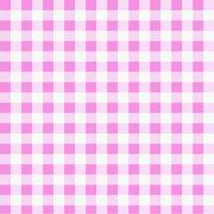 Seamless light pink and White Plaid Gingham Pattern design for textile print, wallpaper, wrapping paper, banner, card, book cover etc