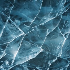 Frosted Serenity: Glacial Reflections in Soft Light