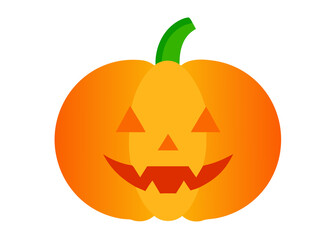 Cartoon Jack O Lantern Pumpkin Halloween on transparent background
