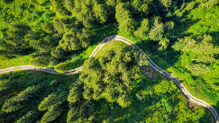 Blick ins Gantrischgebiet, Gurnigel, Kanton Bern, Schweiz, Luftaufnahme, August 2025