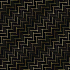 Vector golden seamless ornamental luxury geometric pattern - outline art deco rich design. Repeatable elegant royal background. Symmetry endless print