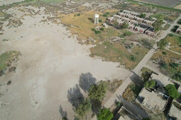 Landscape view near Dadu Grid Station.
