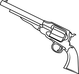 abstract design of American wild west desert with cowboys - hand drawn Black illustration. Ilustraciones del viejo oeste. PNG.JPG. VEKTOR