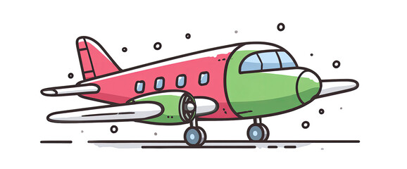 Cartoon Airplane
