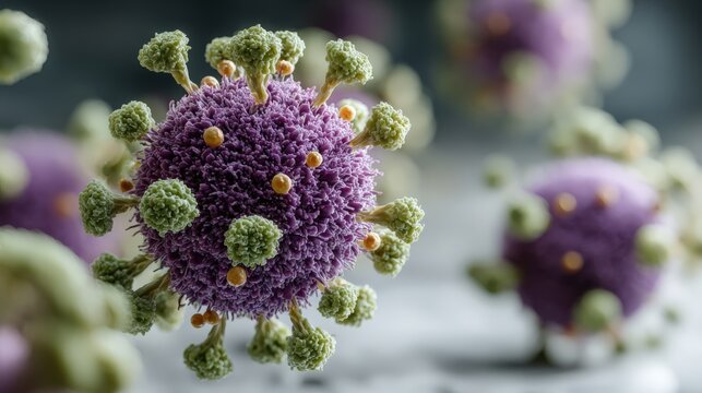 Realistic 3D B-cell secreting antibodies to target viral particles in a minimalist design