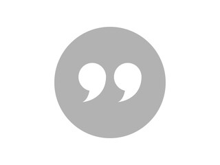 quotation mark button icon