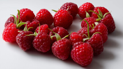 Raspberry Heart Arrangement for Romantic Occasions