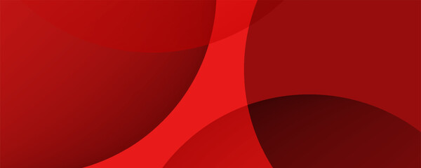 Obraz premium Vector art abstract red and black color background