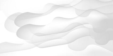 white paper cut style on white background with copy space for website banner and graphic design