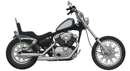 Obraz premium Men's Jap Style motorcycle