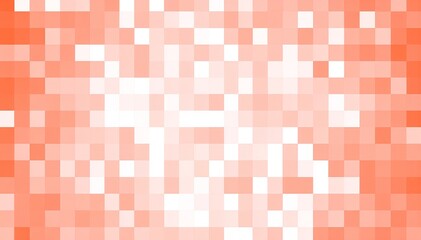 A textured pixel pattern featuring a harmonious blend of rich brown and crisp white squares, creating a visually appealing and modern design.