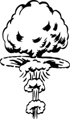 abstract design of American wild west desert with cowboys - hand drawn Black illustration. Ilustraciones del viejo oeste. PNG.JPG. VEKTOR