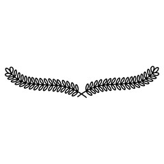 Obraz premium Leaf Divider