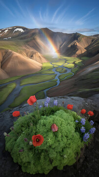 "Neutral and elegant nature-inspired background for universal creative and design use"