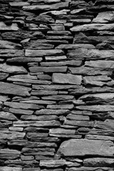 Stone Chimney of Log Cabin, Detail, Mono, NC 2025