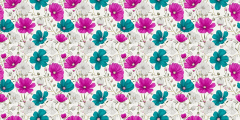 Floral flower spring patterns blooms blossoms petals botanical garden