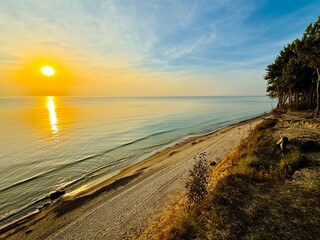 Dutchman's Cap, cliff formation on the Lithuanian coast, situated near Klaipėda, between the settlements of Giruliai and Karklė. 