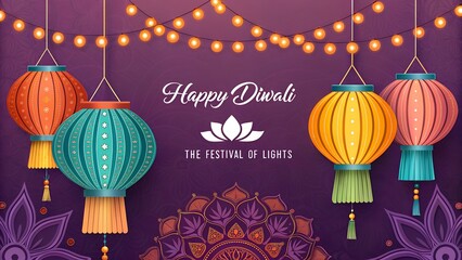 Diwali Fireworks Greeting